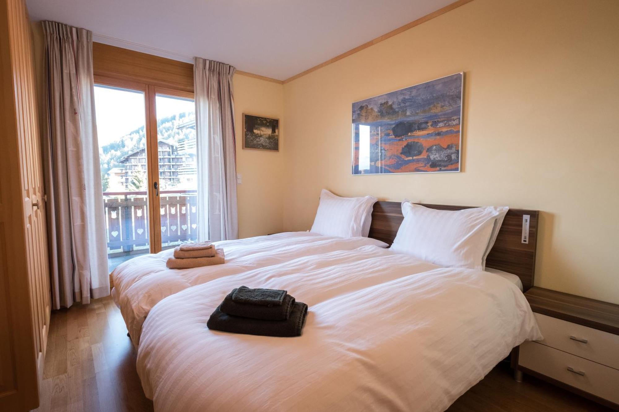 Hotel Les Etagnes Nendaz Zimmer foto